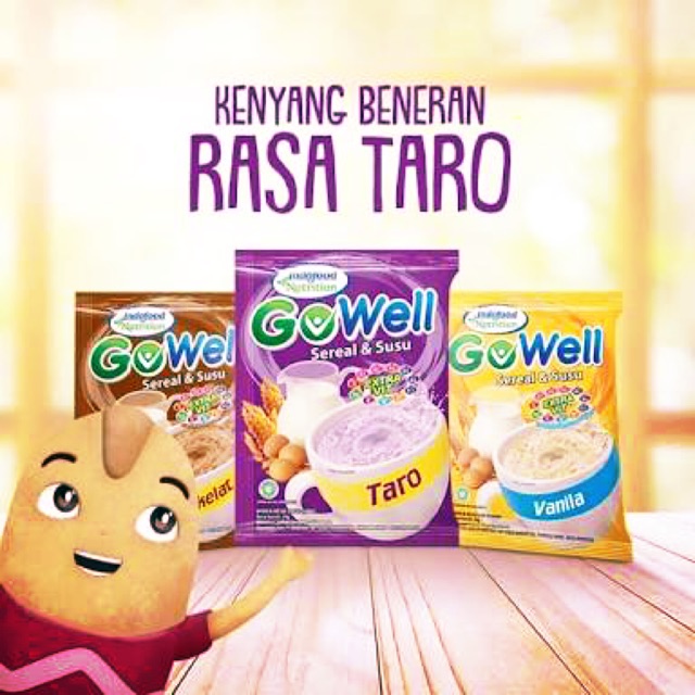 

GO WELL Sereal dan Susu (10’s)