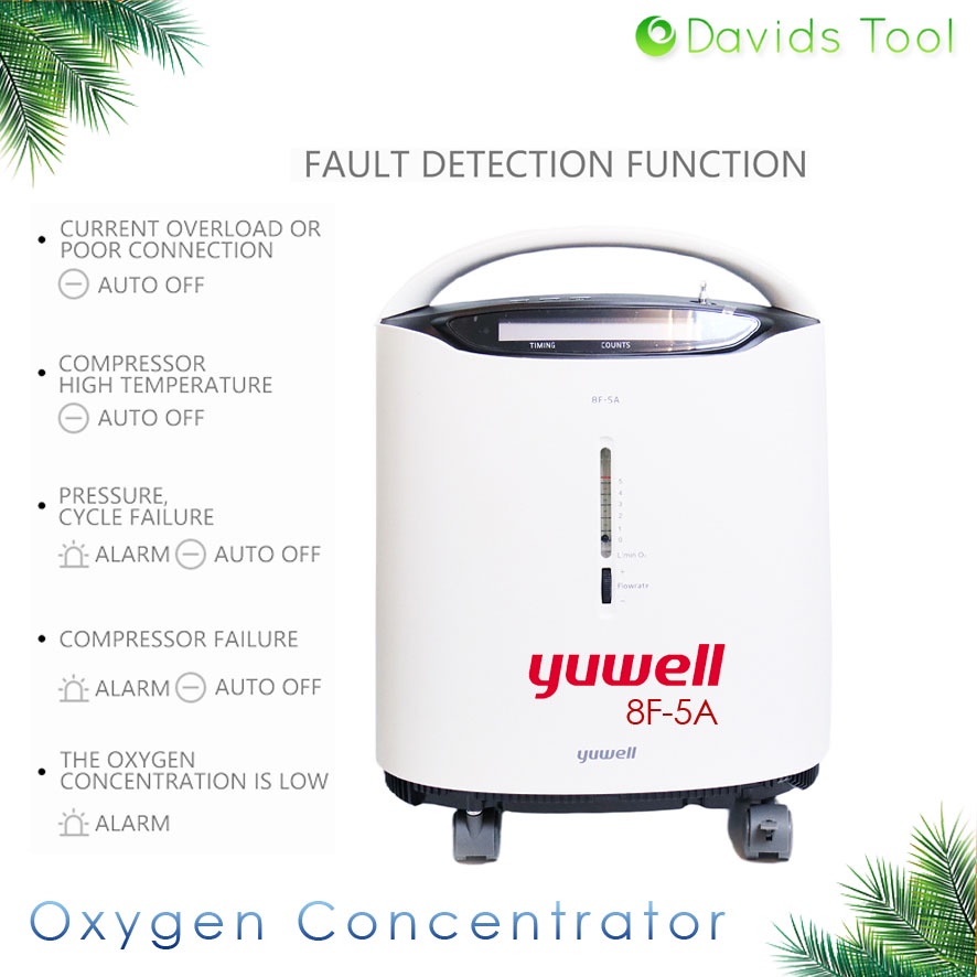 Oksigen Concentrator Oxygen Portable Yuwell 8F-5A