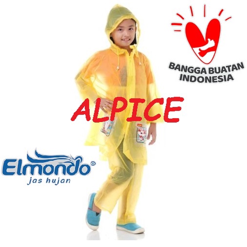 Jas Hujan Jaket Celana Elmondo Kidd 602 Ponco Kidd 502