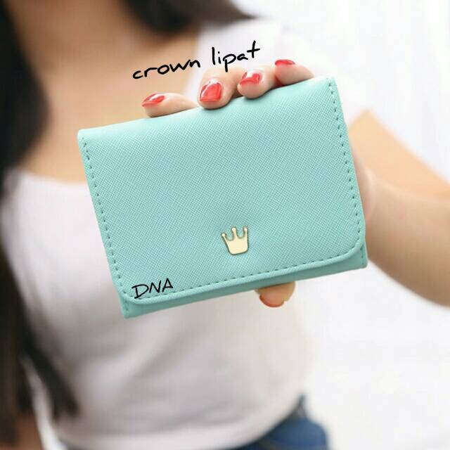 Dompet crown lipat /dompet mahkota mini /dompet murah