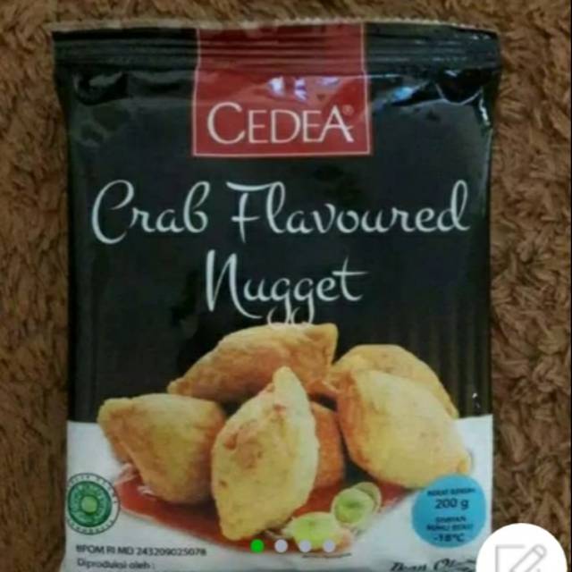 

CEDEA CRAB NUGGET / Naget Kepiting / Seafood 200GR