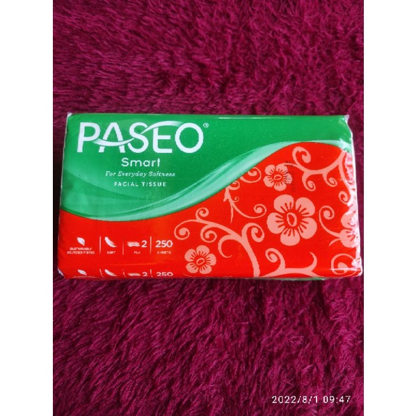 Tisu Paseo 250 Sheets 2ply Facial Tissue Promo Ramadhan