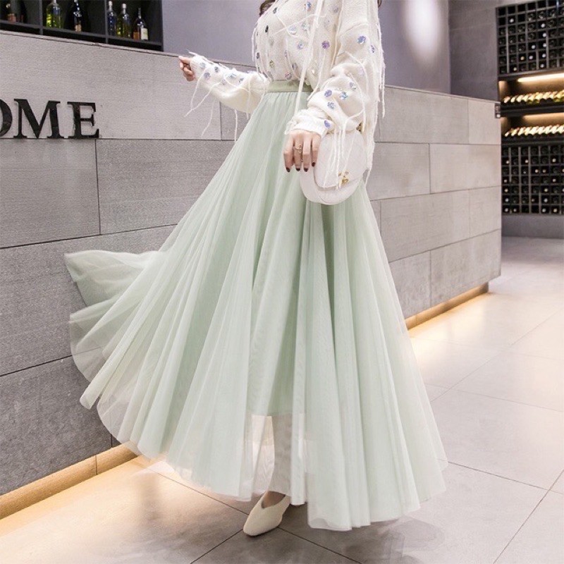 ROK TUTU IMPORT 3 LAYER WANITA KOREA MUSLIM ORIGINAL CA29