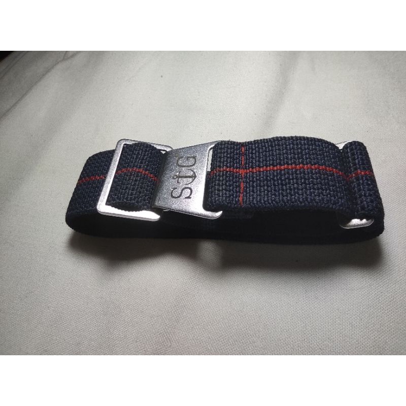 Strapguy navy red 20mm