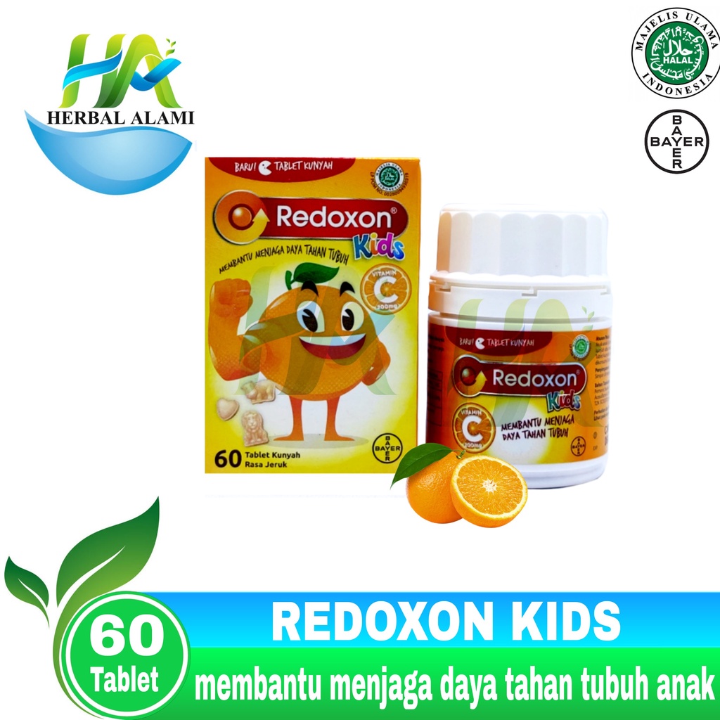 REDOXON KIDS Tablet Kunyah Botol Vitamin C 500mg