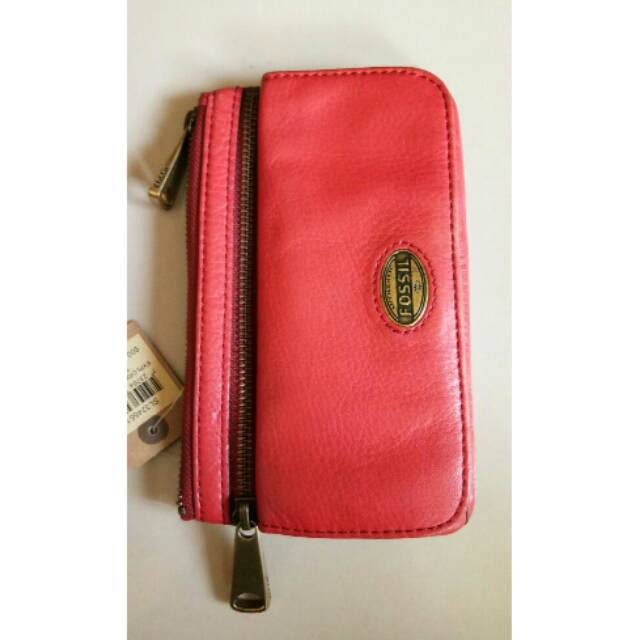 Dompet Fossil explorer merah