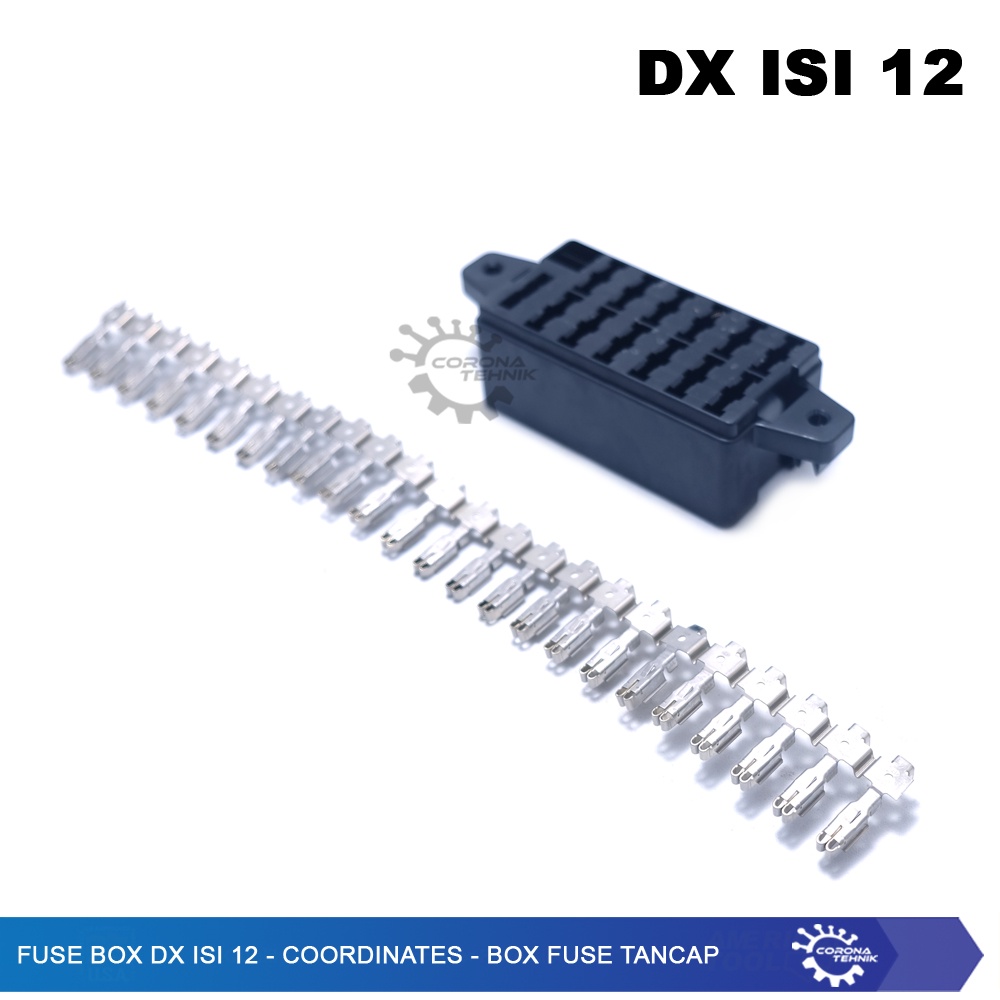 Box Fuse Tancap - Suzuki Taft - Fuse Box DX Isi 12 - Coordinates