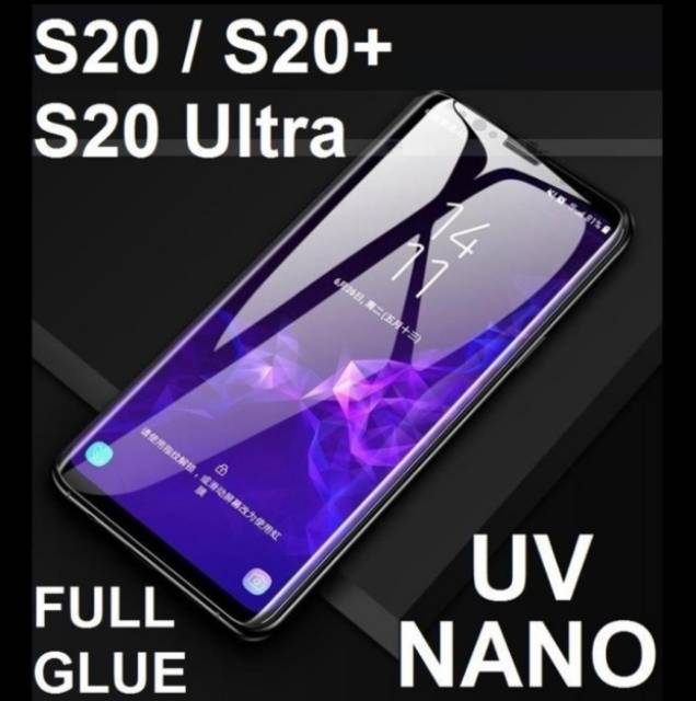 Tempered Glass Uv Samsung S20 Plus - Anti Gores Uv Nano Samsung S20 Plus SC