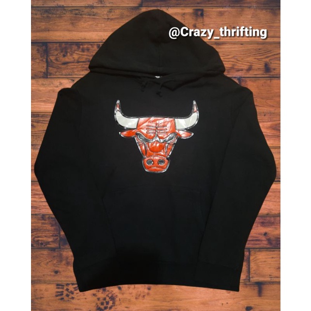 HOODIE NBA CHICAGO BULLS SECOND BRANDED ORIGINAL