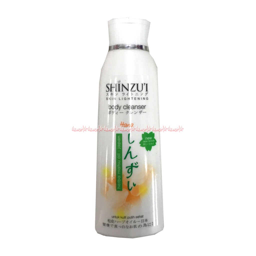 Shinzu'i Body Cleanser Hana Herbal Matsu Oil Shinzui Sabun Cair 250ml