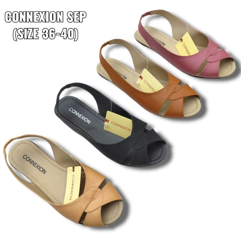 SEPATU SANDAL WANITA CONNEXION BRANDED MATAHARI MURAH SPTSDLCNNX9967