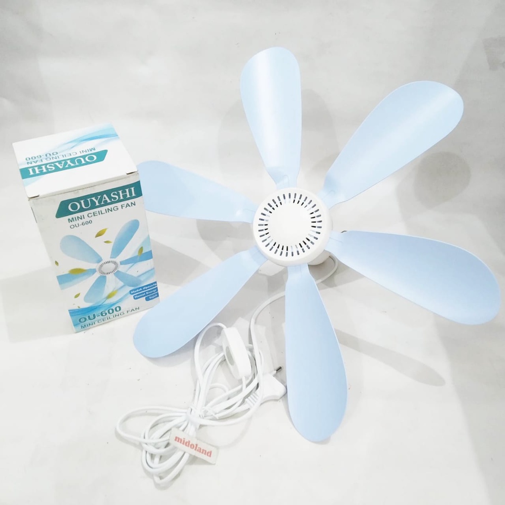 Ceilling Fan Kipas Angin Gantung Plapon Mini Murah Bagus 20watt 20 watt