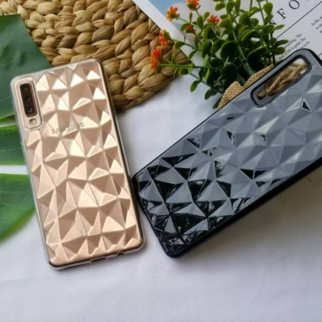 Diamond Case Bahan Lentur (Soft Case) Vivo Y91, Y93, Y95, Y12, Y15, Y17