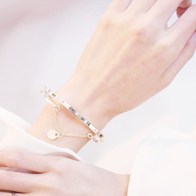 Teman wanita saudara merah hati cinta hati gelang wanita In special interest desain gelang gadis seg