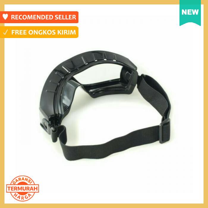 Kacamata Safety Goggle Krisbow Lensa Bening Google