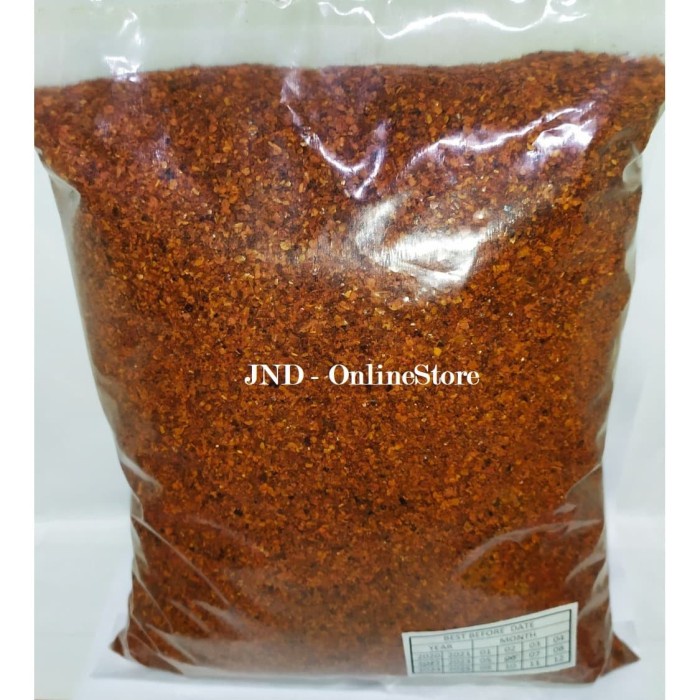 

Marhies - Chili Pepper / Ichimi Togarashi / Cabe Bubuk Kering Kasar Uk. 1 Kg