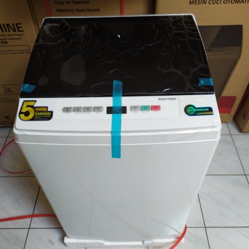 Mesin Cuci 1 Tabung POLYTRON PAW 8527 Zeromatic Hijab Series 8.5 KG