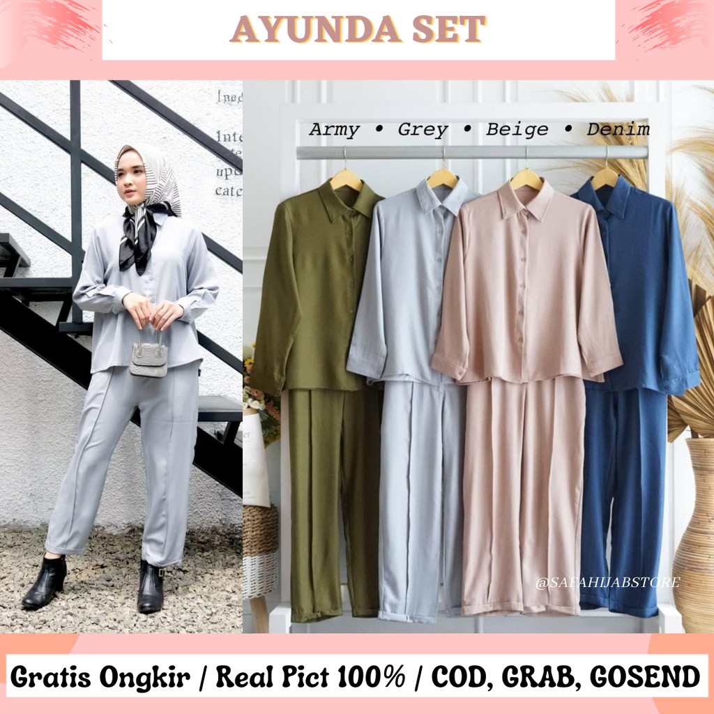 AYUNDA SET / ONE SET WANITA