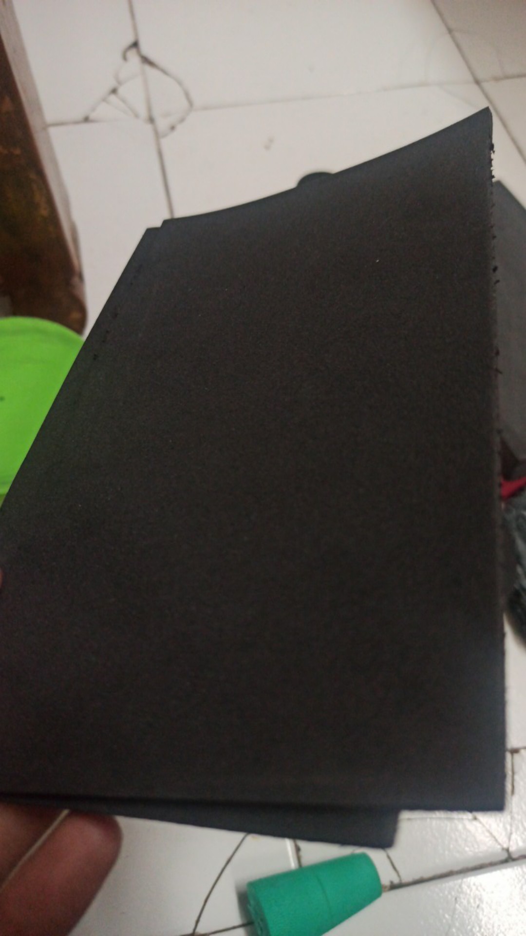 Bantalan Spon Eva Tebal 2mm Untuk Pengamplasan