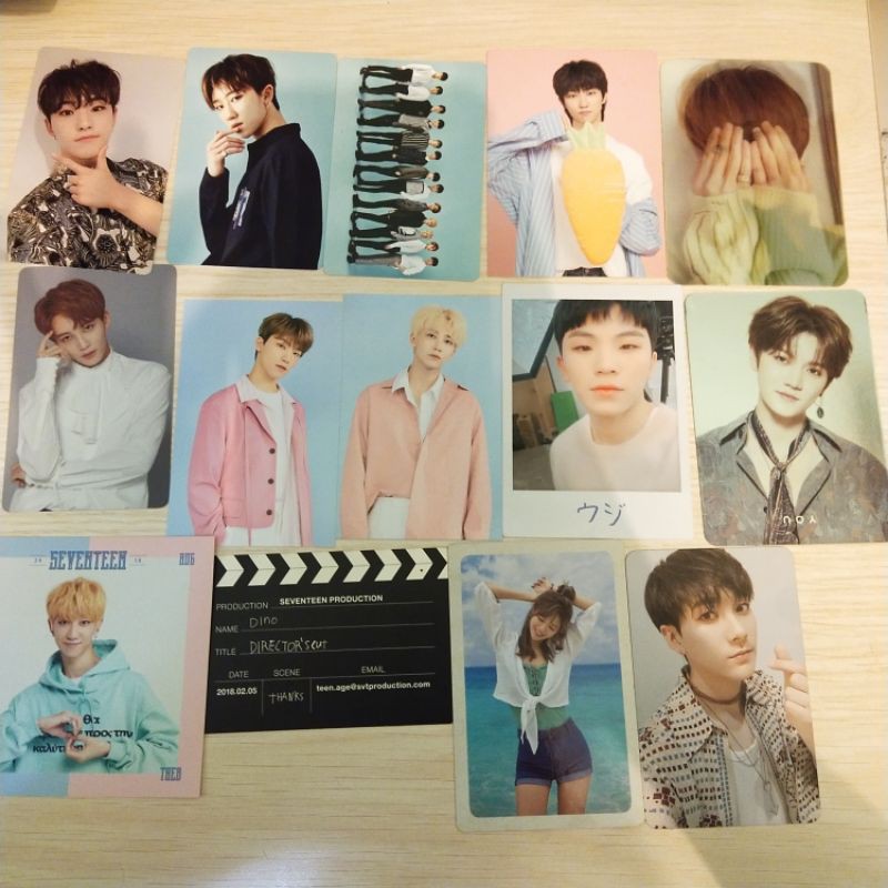 Jual seventeen photocard trading card (booked) Shopee Indonesia