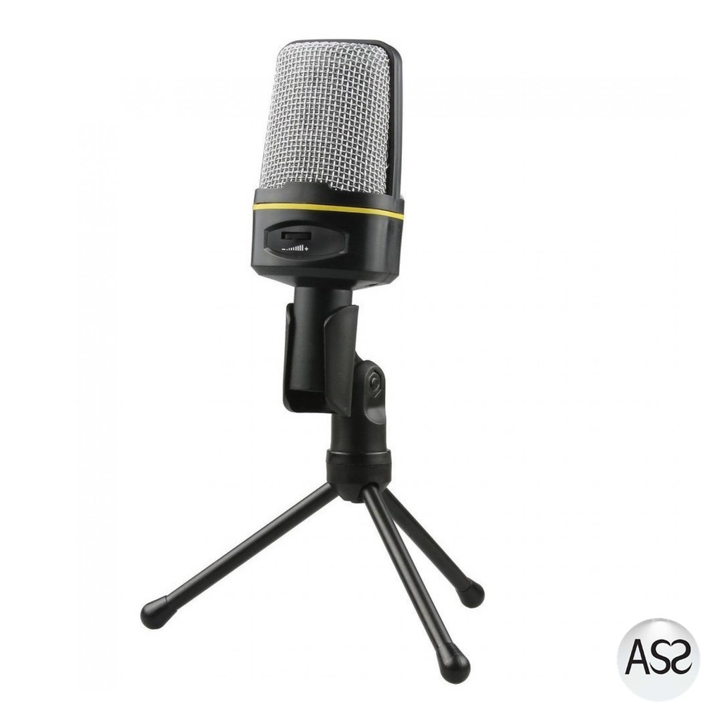 ASS Shop - Mikrofon Smooth 3.5mm dengan Stand