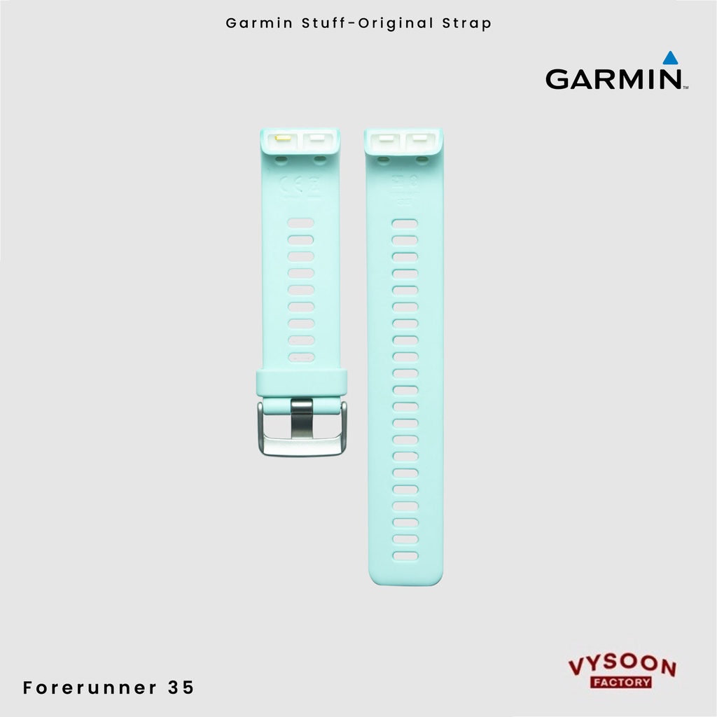 Strap Rubber Tali Jam Smartwatch Garmin Forerunner 35 - Aqua Blue