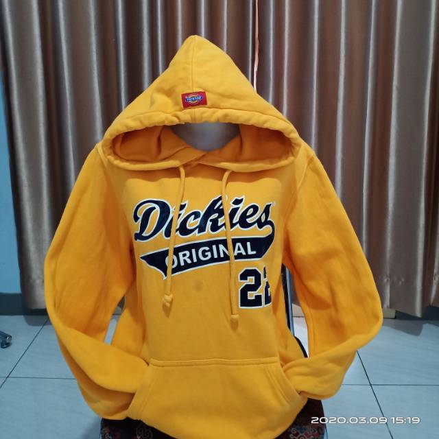 Sweater Dickies Big Logo Hoodie ORIGINAL SECOND Yellow S