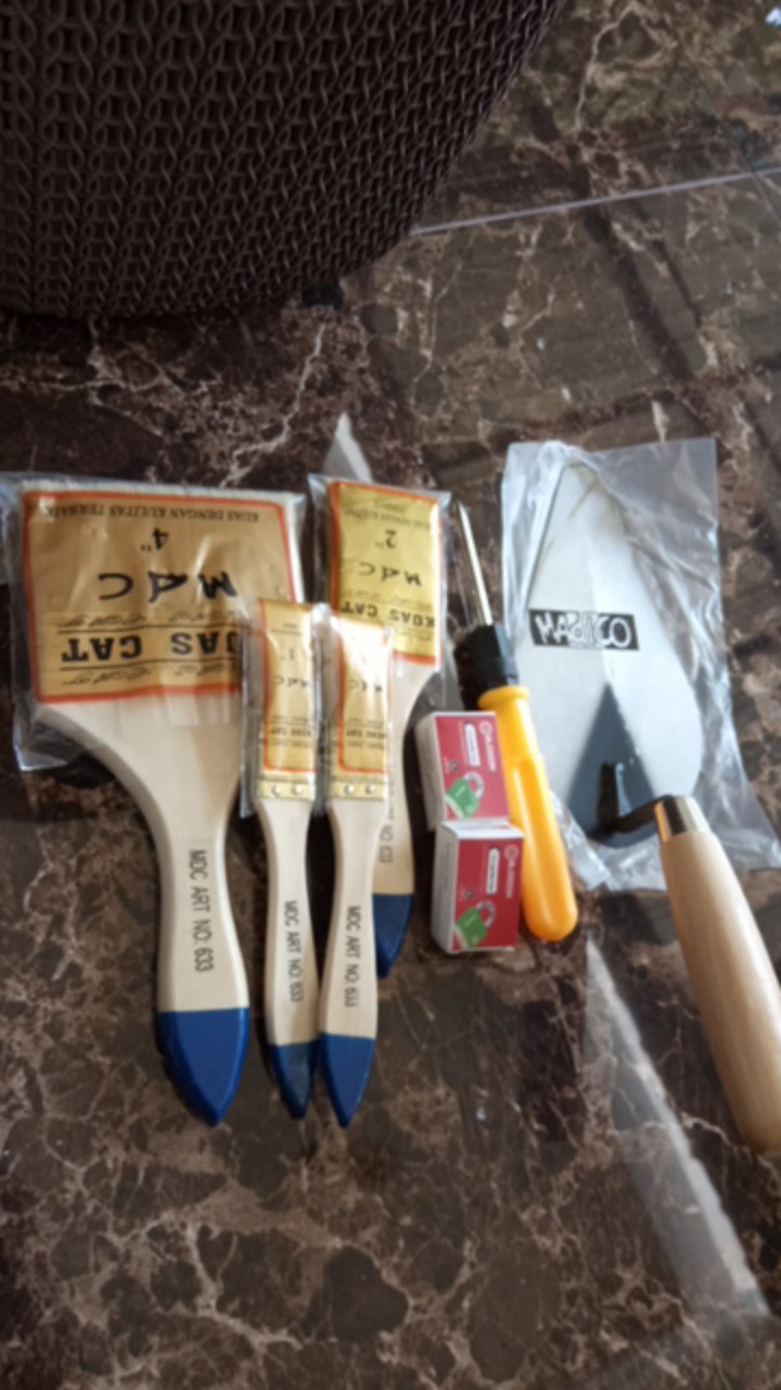 Kuas Cat Vernish “madico” Berbagai Ukuran / Paint Brush / Kuas Tembok Dinding