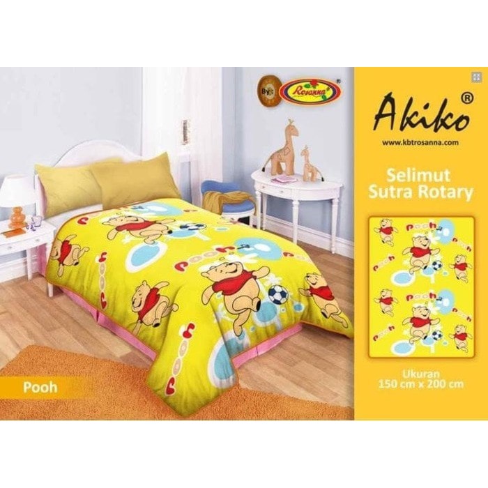 Jual Selimut Bulu Rosanna Akiko 150 X 200 - Random Murah