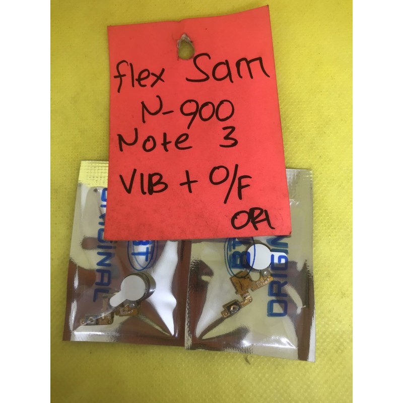 FLEXIBLE FLEXIBEL ON OFF + VIB SAMSUNG NOTE 3 / N9005 - FLEX POWER ON OFF + VIB SAMSUNG N9005 / NOTE