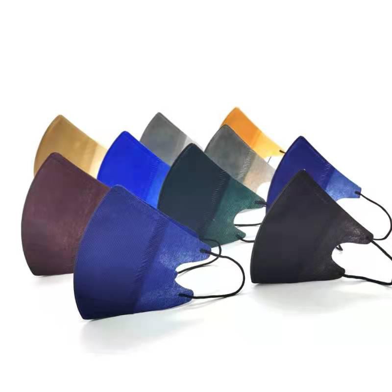 Masker Warna Warni Duckbill Masker Pelangi Duckbill Rainbow isi 50 mix