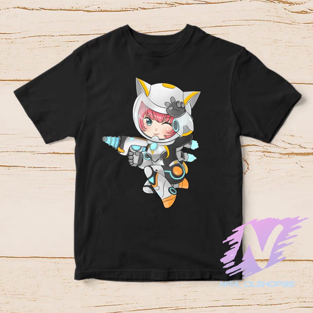 kaos anak mobile legends hero kimmy