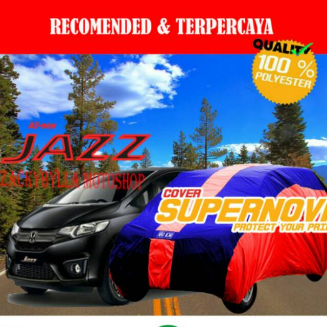 Car Body Cover | Selimut Mobil Honda Jazz - Yaris Supernova