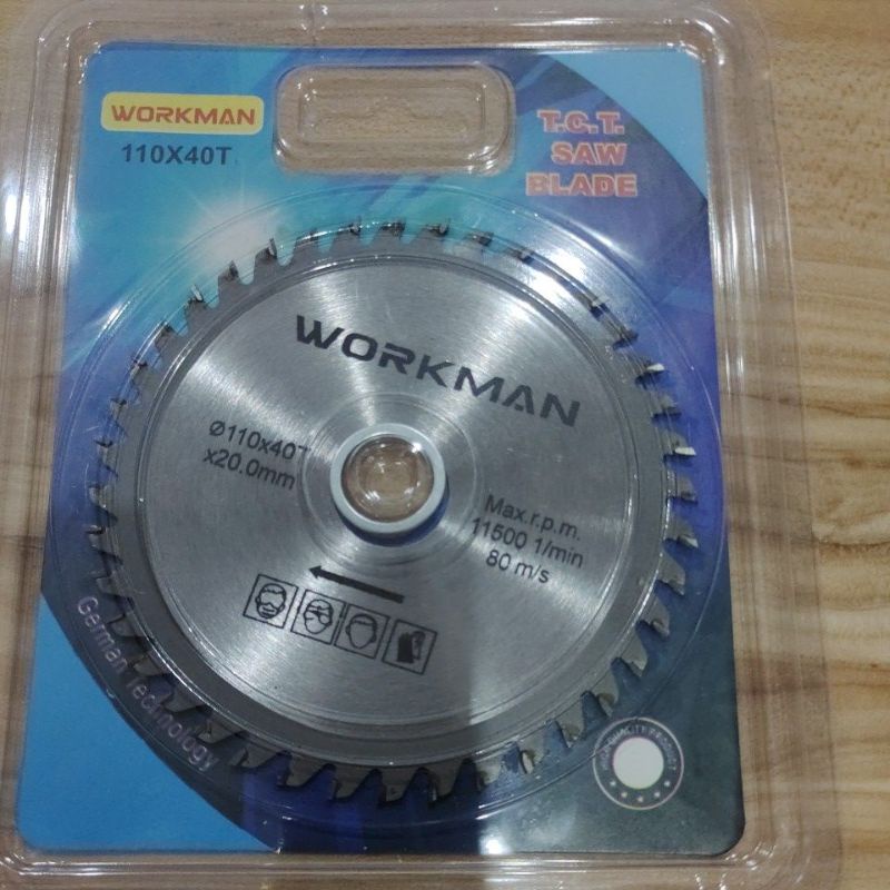 mata potong kayu  4&quot;x40T workman / Saw Blade 4&quot;x40T workman