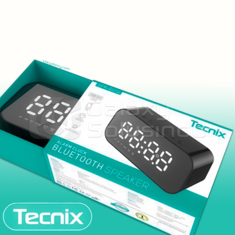 Tecnix SPK-B014 Bluetooth Speaker Alarm Clock