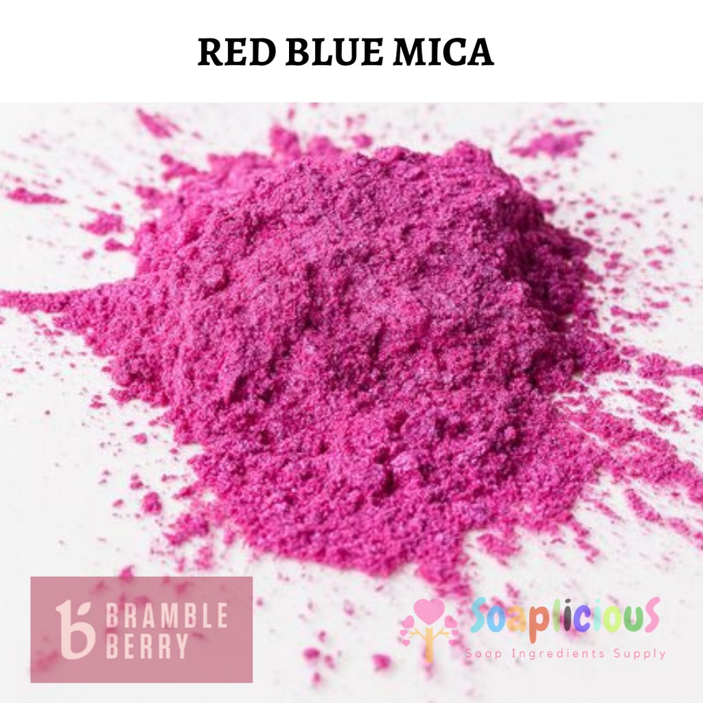 

Pewarna Sabun Red Blue Mica