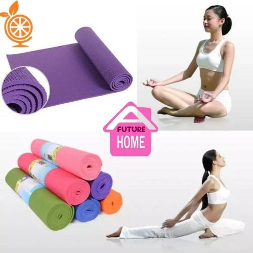 Matras yoga anti slip free Tas Good Quality matras kesehatan yoga