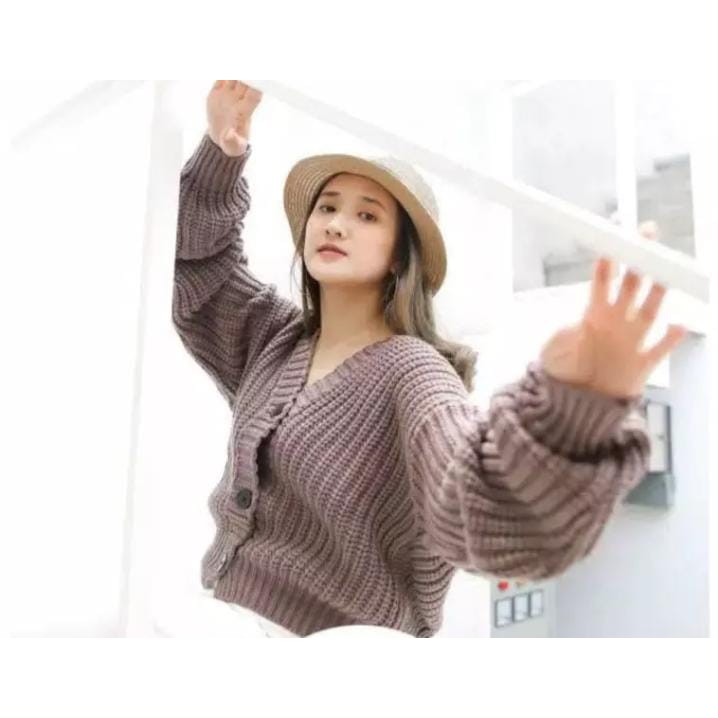 GRACIA CARDIGAN RAJUT WANITA || CARDY 7GT || OUTER CARDY