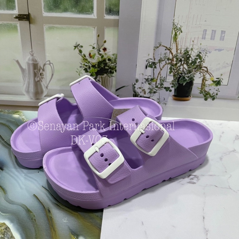 PROMO SANDAL WANITA DK V03/SANDAL KARET BAN DUA FC PROMO