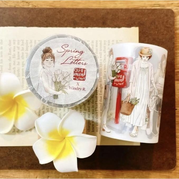 

/////] Cafe Analog x Windry Ramadhina - Spring Letter PET Tape (FULL ROLL)