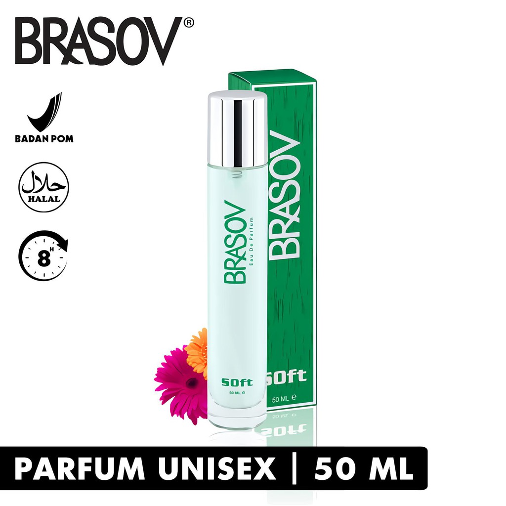 Brasov Parfum Unisex Soft 50ml Halal