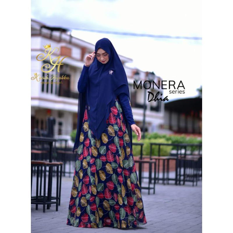sale....Monera Dhia ORI kasih hijabku gamis saja