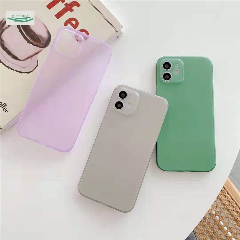 Soft Case Matte Transparan Ultra Tipis Untuk IPhone 14 13 12 pro max