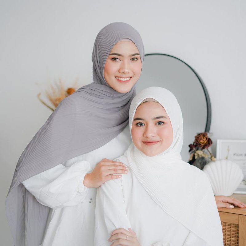 Pashmina Plisket Lidi Ceruty