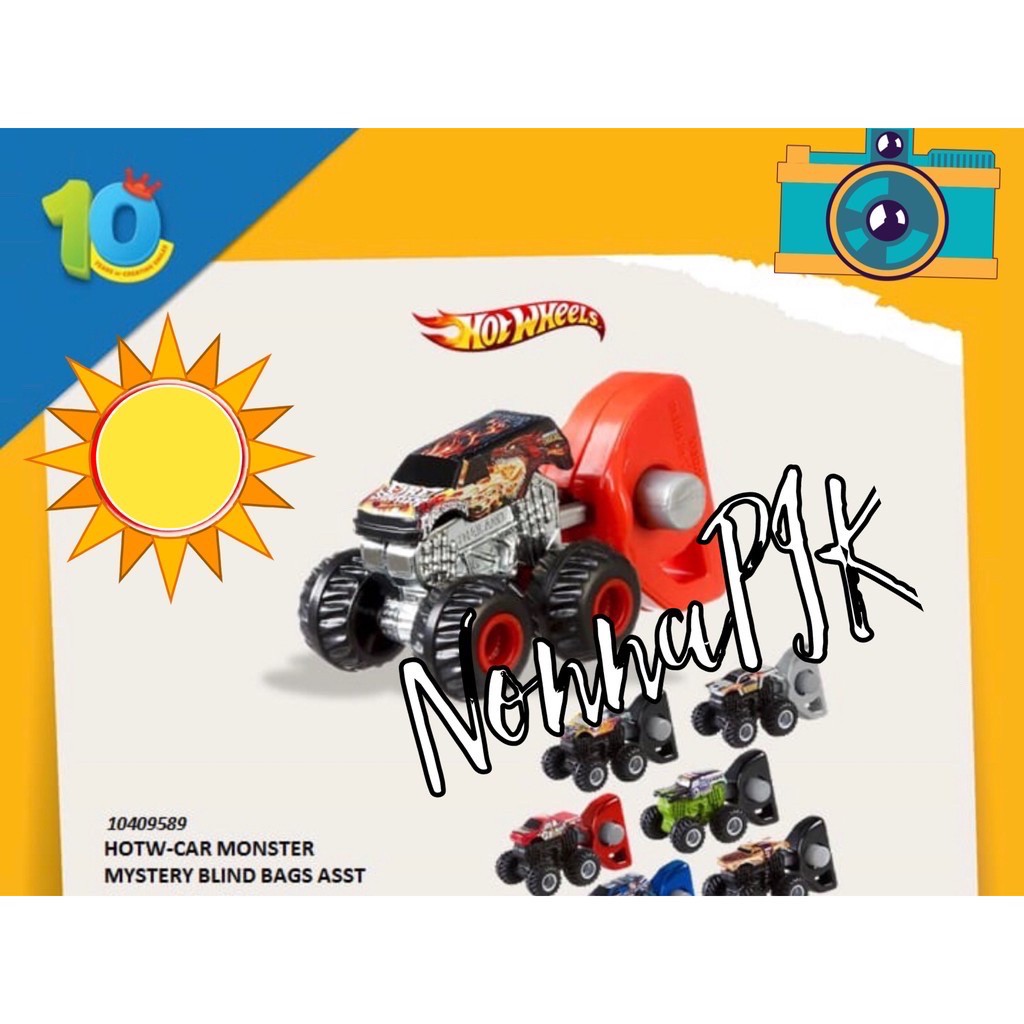 Hot Wheels® Monster Jam or Monster Trucks Mini Collection
