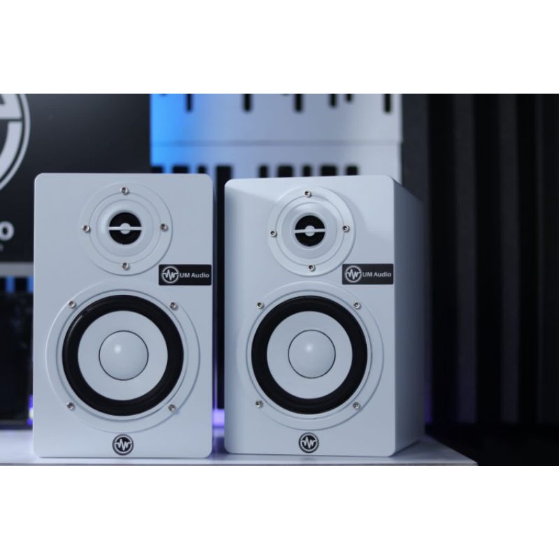 UM5B Gen2 Putih Tipe Terbaru UM Audio Indonesia Distributor Resmi Speaker Monitor flat  bisa pay lat