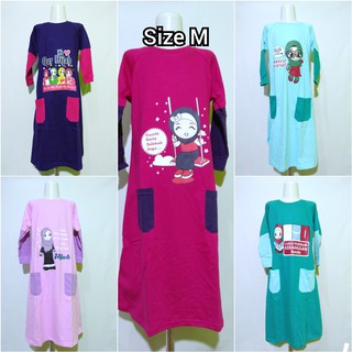  Gamis  kaos  anak  muslimah Shopee  Indonesia