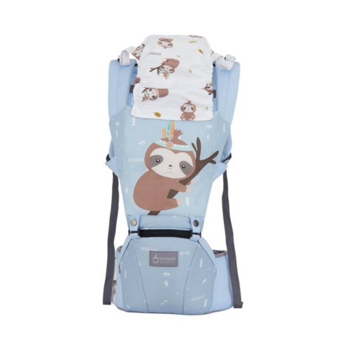 Gendongan Hipseat Omiland Sloth Series 6 Posisi OB1515