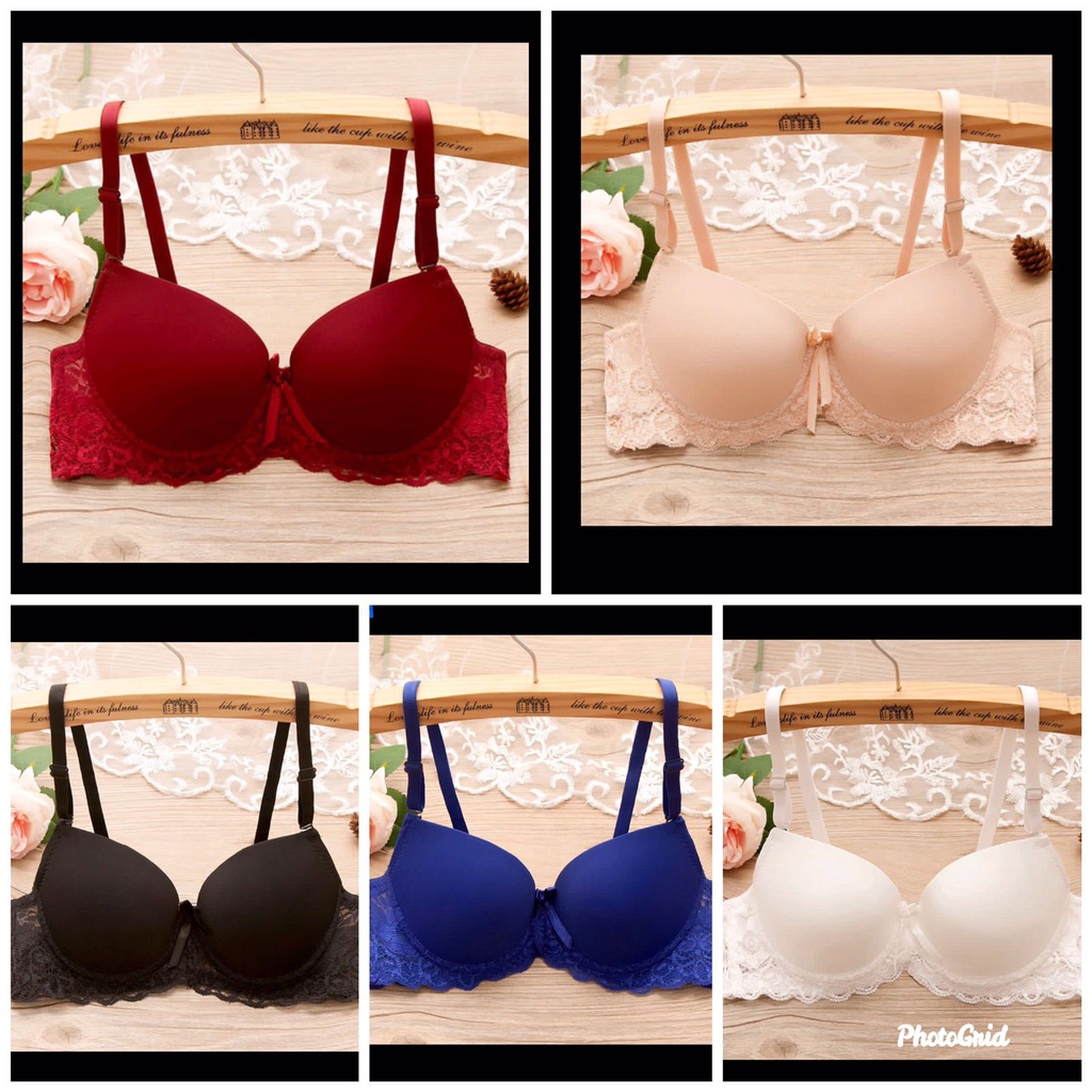 BH Bra Busa motif Bunga Fashion | BH Kawat Kait 2 | Size 34-36-38-40 | Import Quality