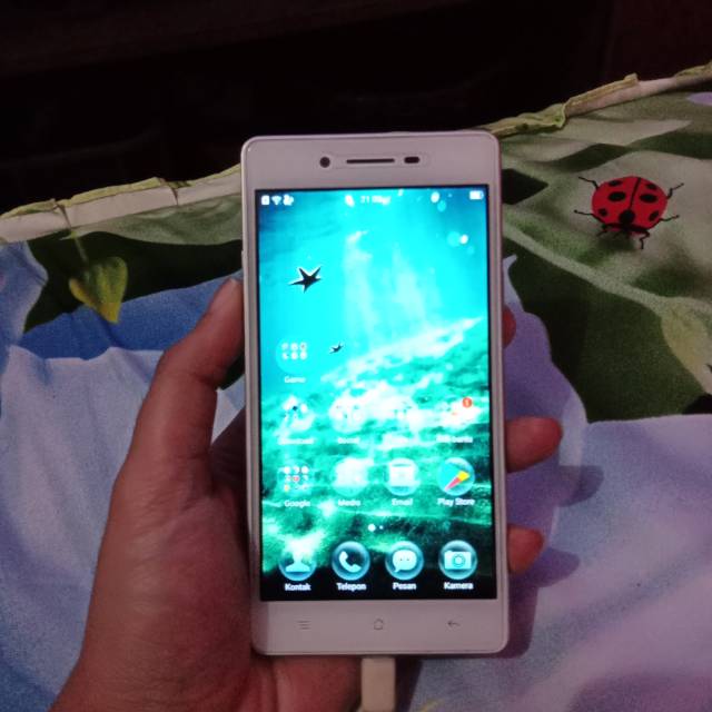 HP Oppo neo 7 white second